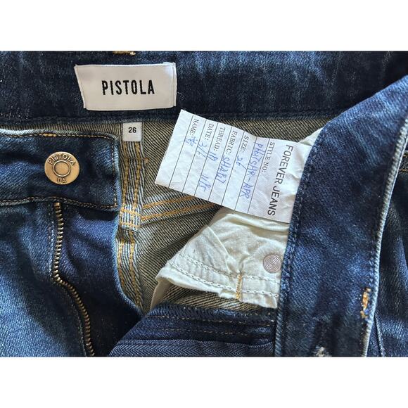 Revolve Pistola Aline Forever Jeans, High Rise, Skinny Stretch, Dark Sz 26 NWT - Picture 5 of 13